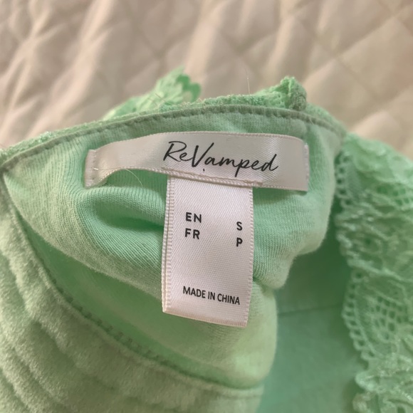 Lacey green fairy top - Picture 4 of 6